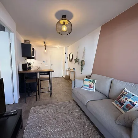 Apartment T2 Centre Ville/plage/commerces/clim *